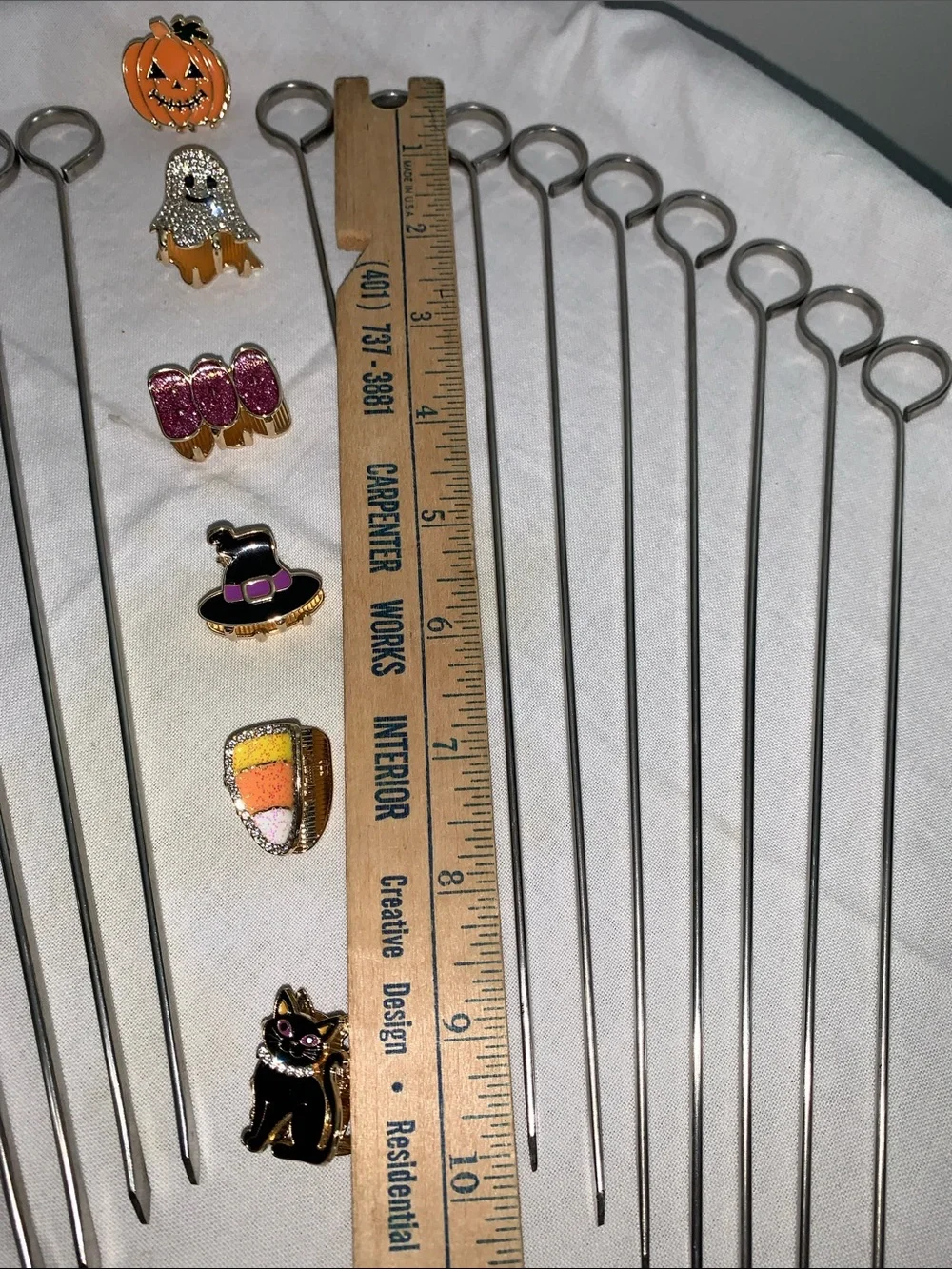 Someone say SHISH-KEBAB being served? Stainless Skewers S/18, 10 In. Length
